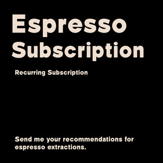 Espresso Subscription