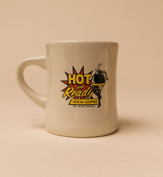 Diner Mug - Hot & Ready