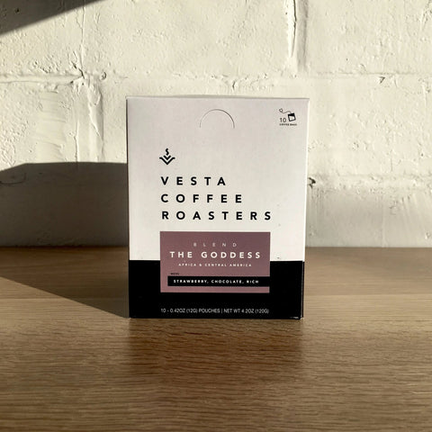 Single-Serve 'Goddess' Coffee 10 Pack